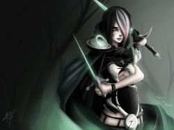 Fiora by ZackArgunov HD Wallpaper Fan Art Artwork League of Legends lol