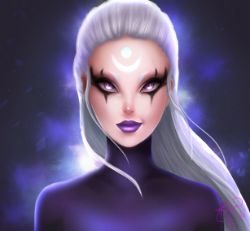 Diana Portrait by xghina HD Wallpaper Fan Art Artwork League of Legends lol