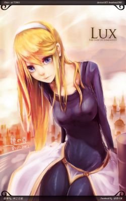 Lux by 神之豆腐 (5) HD Wallpaper Fan Art Artwork League of Legends lol