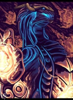 Aurelion Sol by Juustus HD Wallpaper Artwork Fan Art League of Legends lol