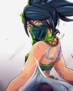 Akali Rework by Shyruo HD Wallpaper Background Fan Art Artwork League of Legends lol