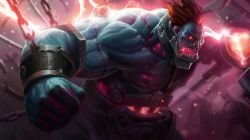 Hextech Sion Splash Art HD 4k Wallpaper Background Official Art Artwork League of Legends lol