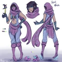Female Malzahar by RuneScratch Gender Swap Bend HD Wallpaper Fan Art Artwork League of Legends lol