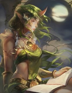 Dryad Soraka by AkiZero1510 HD Wallpaper Fan Art Artwork League of Legends lol