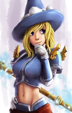 Sorceress Lux by Raichiyo33 HD Wallpaper Fan Art Artwork League of Legends lol