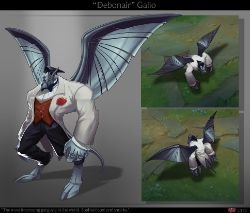 Debonair Galio Concept by The-Bravo-Ray League of Legends Artwork Wallpaper lol