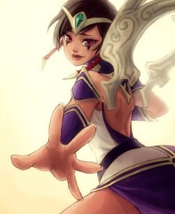 Karma by tinhan HD Wallpaper Fan Art Artwork League of Legends lol