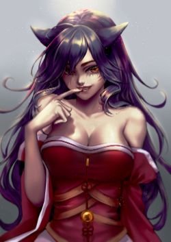 Ahri by Ling HD Wallpaper Background Fan Art Artwork League of Legends lol