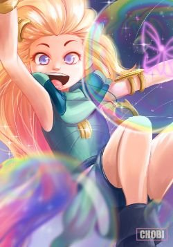 Zoe by Chobiotk HD Wallpaper Background Fan Art Artwork League of Legends lol