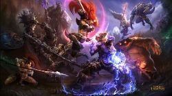 Katarina Vs Ryze Promo Art (2)