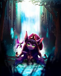 Lulu by qurlee HD Wallpaper Background Fan Art Artwork League of Legends lol