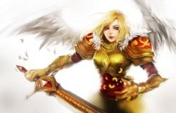 Kayle by ippus HD Wallpaper Fan Art Artwork League of Legends lol