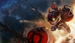 Classic Ziggs Splash Art 4k HD Wallpaper Official Artwork League of Legends lol