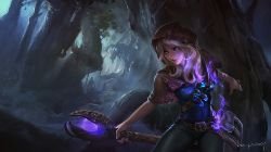 Spellthief Lux by lucpinkey L HD Wallpaper Fan Art Artwork League of Legends lol
