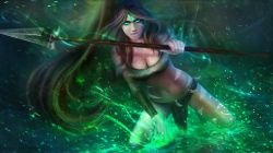 Nidalee by MagicnaAnavi HD Wallpaper Fan Artwork League of Legends lol