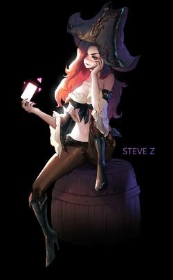 Miss Fortune by Steve Zheng HD Wallpaper Background Fan Art Artwork League of Legends lol