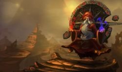 Shurima Desert Zilean Splash Art League of Legends Artwork Wallpaper lol
