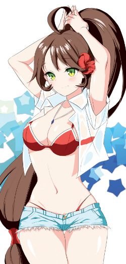 Pool Party Akali by RAMUNE League of Legends Artwork Wallpaper lol