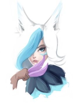 SSG Xayah by ShibaKk HD Wallpaper Background Fan Art Artwork League of Legends lol