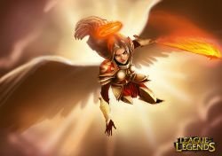Kayle by DarkRaven1988 HD Wallpaper Fan Art Artwork League of Legends lol