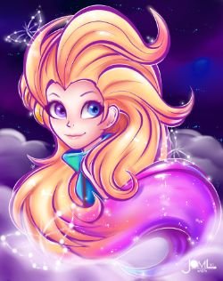 Zoe by jamilsc11 HD Wallpaper Background Fan Art Artwork League of Legends lol