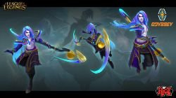 Odyssey Kayn Concept (3) HD Wallpaper Background Official Art Artwork League of Legends lol