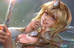 Elementalist Lux by OrekiGenya HD Wallpaper Fan Art Artwork League of Legends lol