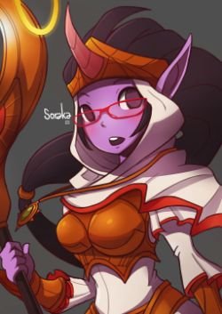 Celestine Soraka by LataeDelan HD Wallpaper Fan Art Artwork League of Legends lol