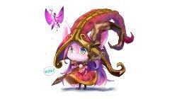Lulu by -Ｎ◎Ｎ- HD Wallpaper Fan Art Artwork League of Legends lol