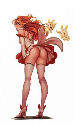 Sexy Star Guardian Miss Fortune by Raichiyo33 HD Wallpaper Background Fan Art Artwork League of Legends lol