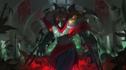 Zed by thearkon HD Wallpaper Background Fan Art Artwork League of Legends lol