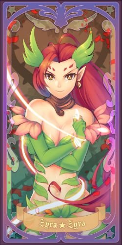 Zyra by DA君 HD Wallpaper Fan Art Artwork League of Legends lol