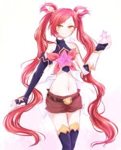 Star Guardian Jinx by 熾雪 (4) HD Wallpaper Fan Art Artwork League of Legends lol (2)