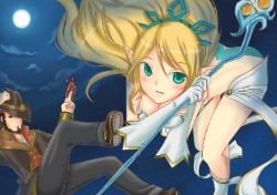 Janna & Twisted Fate by みかみ HD Wallpaper Fan Art Artwork League of Legends lol