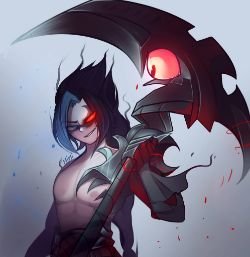 Kayn by Mimi HD Wallpaper Background Fan Art Artwork League of Legends lol