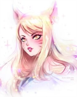 K/DA Ahri by Alex-Asakura HD Wallpaper Background Fan Art Artwork League of Legends lol