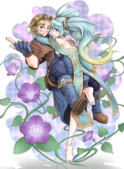 Ezreal & Sona by NunNoRi HD Wallpaper Fan Art Artwork League of Legends lol