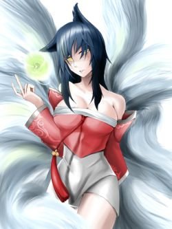 Ahri by 遊戲人間@マイピク募集中！ (2) League of Legends Artwork Wallpaper lol Fan Art