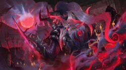 Blood Moon Zed by thearkon HD Wallpaper Background Fan Art Artwork League of Legends lol