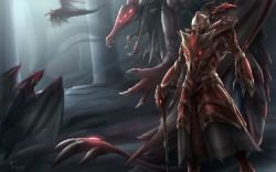 Dragon Master Swain (Skin Concept) by VegaColors HD Wallpaper Fan Art Artwork League of Legends lol