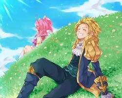 Ace of Spades Ezreal & Star Guardian Lux by 柿P HD Wallpaper Fan Art Artwork League of Legends lol
