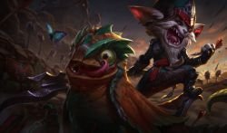 Classic Kled Splash Art HD 4k 6k Wallpaper Background Official Art Artwork League of Legends lol