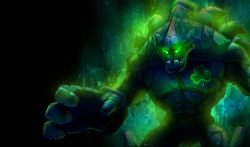 Shamrock Malphite Splash Art League of Legends Artwork Wallpaper lol