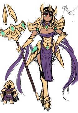 Female Azir by NAM Gender Swap HD Wallpaper Artwork Fan Art League of Legends lol (2)