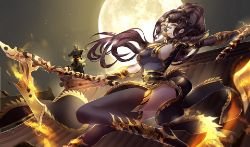 Black Gold Akali by citemer League of Legends Artwork Wallpaper lol