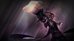 Lucian by PatWeiss HD Wallpaper Fan Art Artwork League of Legends lol