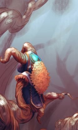 Elderwood Bard by Katinae-Chivers HD Wallpaper Artwork Fan Art League of Legends lol