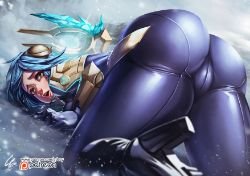 Sexy Frostblade Irelia by GDecy HD Wallpaper Background Fan Art Artwork League of Legends lol