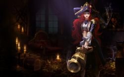 Waterloo Miss Fortune Splash Art League of Legends Artwork Wallpaper lol