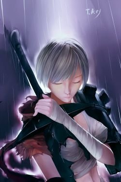 Riven by fakerX HD Wallpaper Fan Art Artwork League of Legends lol